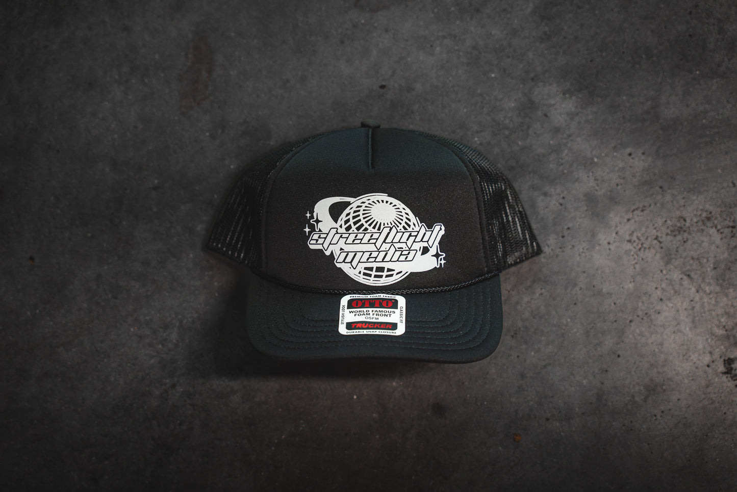 SLM Black Foam Trucker Hat