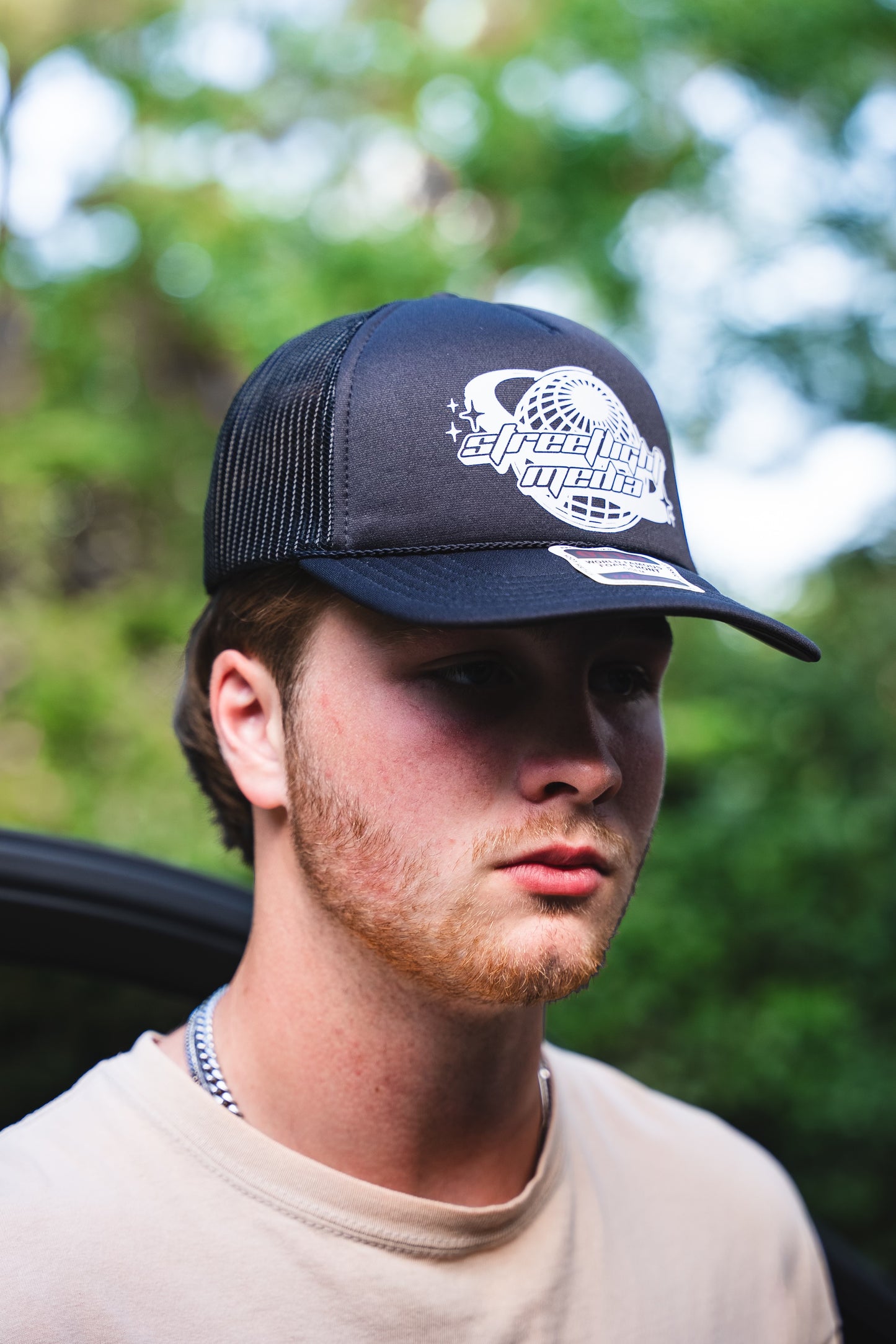 SLM Black Foam Trucker Hat