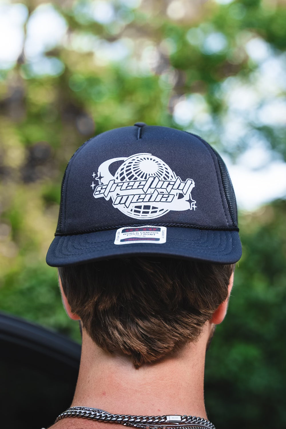 SLM Black Foam Trucker Hat